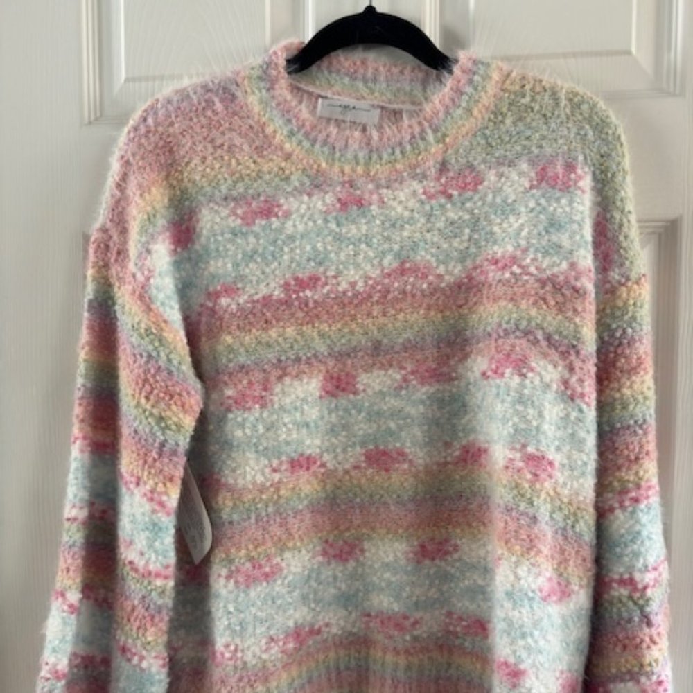 Sweater - Ezra Pastel Colors -Size M/L